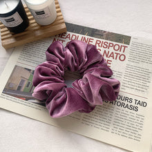 Load image into Gallery viewer, Oversized Velvet Hair Scrunchie