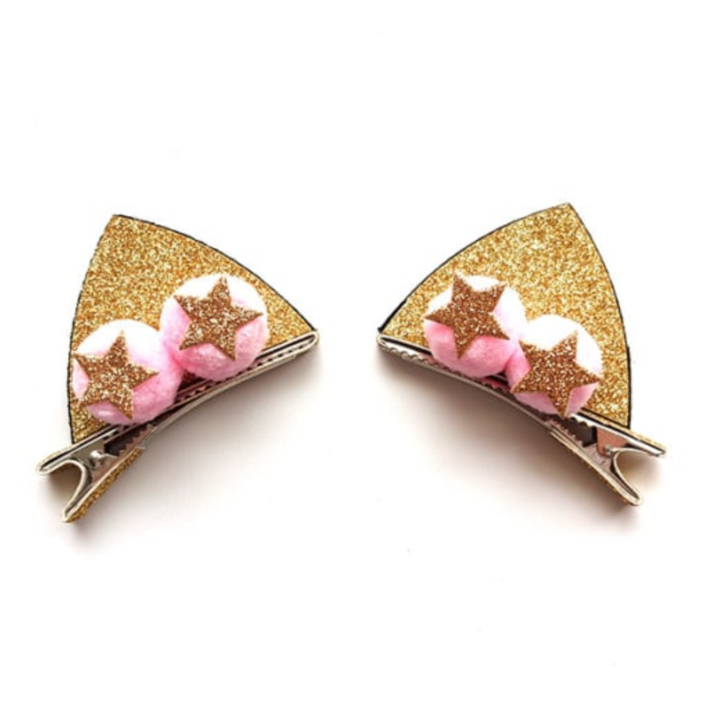 Kids Animal Ear Hair Clip(s)